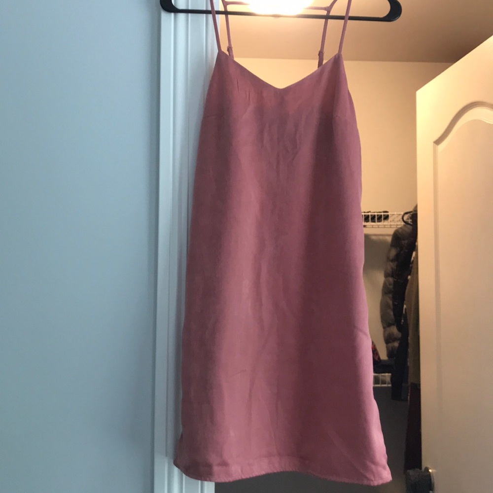 h&m silky dress